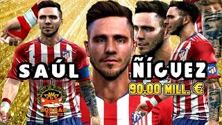 NEW ▶ Saúl Ñíguez ✪ 2019 Face amp Tattoos Pes 2013 By ZorraZ [upl. by Kernan]