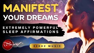 Manifest Your Dreams While You Sleep Powerful Sleep Affirmations [upl. by Geoff]