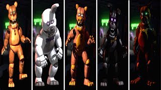 Bubbas Diner EXTRAS ALL ANIMATRONICS [upl. by Lazor616]