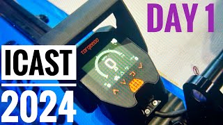 ICAST 2024 Day 1 Torqeedo Z Man Daiwa Bonafide Nishine Gear Keeper Tek Hub [upl. by Bowne985]