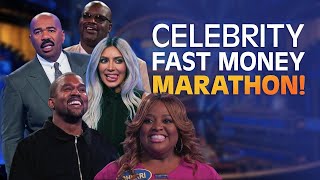 WOW Celebrity Family Feud Season 4 FAST MONEY MARATHON  Celebrity Family Feud [upl. by Josh733]