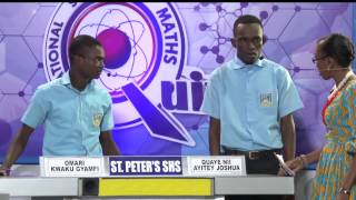 NSMQ2016 SDA SHS Bekwai St Peters SHS Krobo Girls SHS [upl. by Airotkciv]