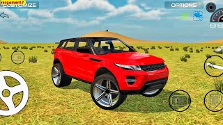 Drive Red 4x4 Range Rover In Game 💥4x4 rangerover game androidgameplay [upl. by Niledam]