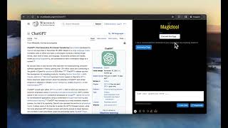 How to summarize an article using AI and ChatGPT  MagictoolAI [upl. by Deerdre]