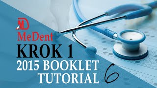 Krok 1 2015  Booklet  Medicine  Tutorial 6 [upl. by Sivatnod]