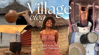 VILLAGE VLOG  SPEND CHRISTMAS AT THE VILLAGE  AFRICAN VLOG  NAMIBIAN YOUTUBER [upl. by Nemhauser]