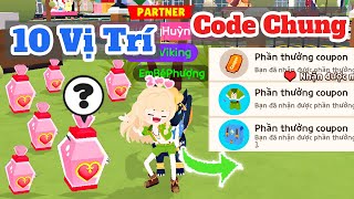 Play Together Code Chung 10 Vị Trí Ái Tình Long Khu Trung Tâm [upl. by Eneli]