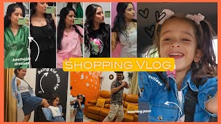 Girls while shopping🙈😜Vacation Shopping Vlog🛍️Fun Family time❤️ Shivaniandmohit [upl. by Itsim]