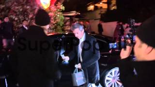 Balthazar Getty and Rosetta Millington depart Chateau Mar [upl. by Elag482]