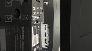 Monitor with speakers  BenQ Monitor unboxing with inbuilt Audio  GW2490L  LCD 24” [upl. by Aikehs]