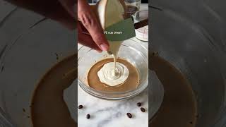 EASIEST COFFEE CREME CARAMEL AT HOME IN A SAUCEPAN shorts [upl. by Stewardson]