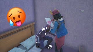 Fortnite Roleplay THE SUS BABYSITTER I HAVE A CRUSH A Fortnite Short Film [upl. by Yellac]