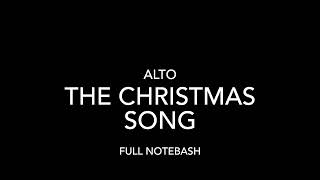 The Christmas song  Alto [upl. by Nosreg]