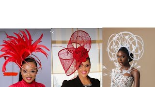 TRENDY STATEMENT FASCINATORSHATS IDEAS FOR RICH LADIES [upl. by Atekram375]