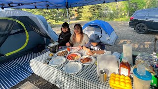 Life in CanadaCamping at Aspen Beach Lakeview Campground [upl. by Solon955]