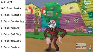 Laff O Lympics Quick Guide to getting 115 Laff Toontown Rewritten [upl. by Neram]