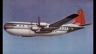 Northwest Airlines NWA Stratocruiser Film [upl. by Anaerda]