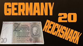 GERMANY 20 REICHSMARK [upl. by Rushing]