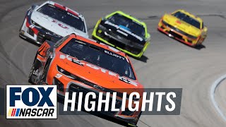 AutoTrader EchoPark Automotive 400 Highlights  NASCAR on FOX [upl. by Archambault]