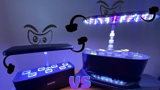 IDOO Hydroponic System VS AEROGARDEN BOUNTY [upl. by Antonella864]