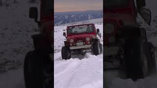 Blast from the Past  Jeep Snow Wheeling [upl. by Valsimot]