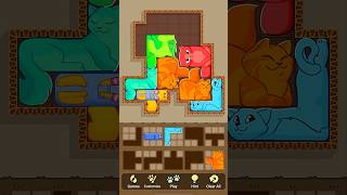 Puzzle Cats Lvl32  Gameplay iOS amp Android shorts games puzzlegame [upl. by Ellimac]