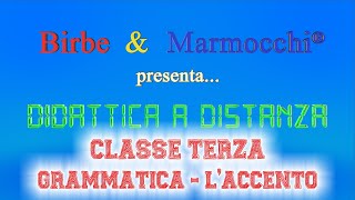 Classe terza primaria  Grammatica  Laccento [upl. by Steiner]