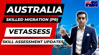 VetAssess Australia Updates  Skill Assessment for Australia PR [upl. by Atiuqam]