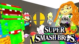 NEW SUPER SMASH BROS ULTIMATE  Hide and Seek  Minecraft Switch [upl. by Houghton]