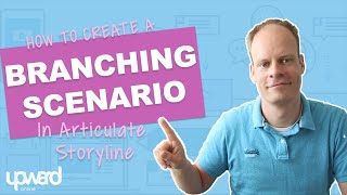 How to create branching scenarios in Articulate Storyline [upl. by Mariann]