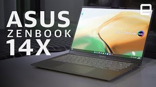 ASUS Zenbook 14X handson at CES 2023 [upl. by Erie226]