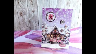 10 Christmas Cards with 2024 Hunkydory Products [upl. by Aerb]