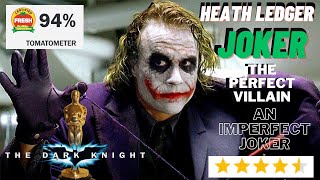 HEATH LEDGER WAS AN IMPERFECT JOKER BUT THE PERFECT VILLAIN [upl. by Odlonra]