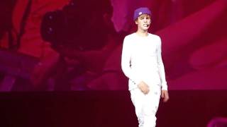 Justin Bieber One Less Lonely Girl Live Toronto [upl. by Macilroy866]