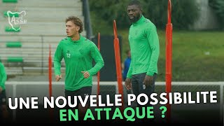 ASSE  La possibilité dun duo Stassin  Sissoko en attaque   Ligue 1 [upl. by Nelak]