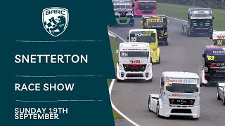 BARC LIVE  Race Show  Snetterton  September 19 2021 [upl. by Soigroeg]