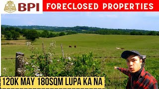 120K LANG MAY 180SQM NA LUPA KA NA  BPI BUENA MANO FORECLOSED PROPERTIES [upl. by Shu]