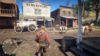 Red Dead Redemption 2 La verdadera Potencia del PS4 Fat [upl. by Halvaard]