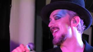 Boy George  Everything I Own  13Nov 2013  live acoustic in London Rough Trade [upl. by Orutra]