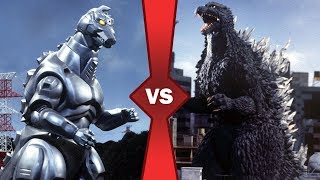 Mechagodzilla vs Godzilla GMK   SPORE [upl. by Anrev185]