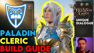 Paladin Cleric Multiclass Build Guide Baldurs Gate 3 [upl. by Devona136]