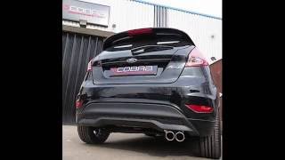 Ford Fiesta EcoBoost Cobra Exhaust NonRes Upgrade [upl. by Naened]