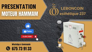 Comment installer un moteur pour Hammam [upl. by Enalb]