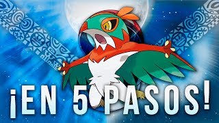 POKÉMON SOL amp LUNA ¡HAWLUCHA EN 5 PASOS Estrategia Pokémon SINGLES [upl. by Anawaj3]