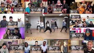 BTS  BAEPSAE DANCE PRACTICE Reaction Mashup [upl. by Sirak]