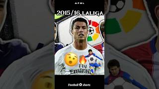 201516 laliga out of world 🌎 ☠️🔥 footballshorts football messi ronaldo  neymar [upl. by Ekal694]