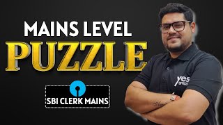 Mega Practice  SBI Clerk 202324  Mains Puzzle  High Level Puzzle  Ankush Lamba [upl. by Ennybor461]