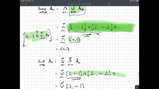 Limits of sequences of sets and continuity of the probability function [upl. by Rhodes]