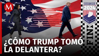 Economía y migración impulsan preferencia electoral hacia Trump [upl. by Tadio]