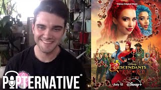 Descendants The Rise of Red Interview Anthony Pyatt dives into playing Hades Disney [upl. by Ahseryt359]